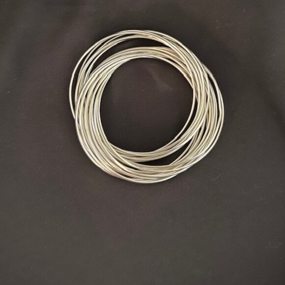 Sterling Silver Bangle Bracelet by Silpada Designs - Picture 1 of 3